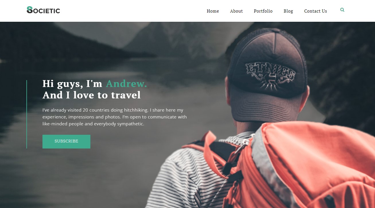 Societic Best WordPress themes for Influencers